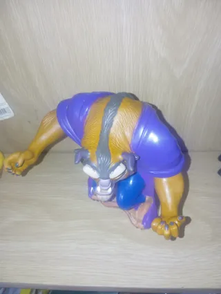Figura Disney La Bella y la Bestia 90s