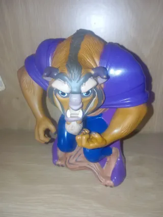 Figura Disney La Bella y la Bestia 90s