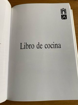 Librode cocina “El Bosquecillo”4ª edición