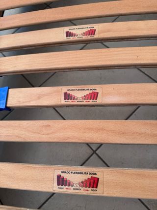 Letto singolo ortopedico con materasso