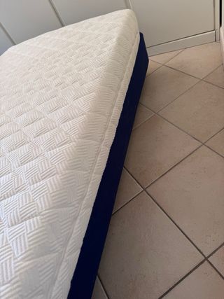 Letto singolo ortopedico con materasso