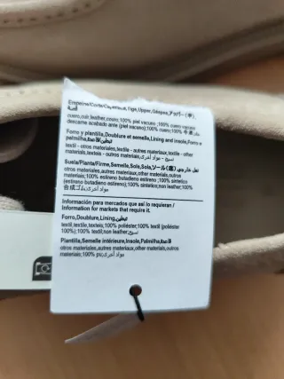 Náuticos Pull&Bear beige nuevos de piel