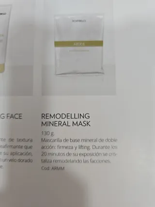 Mascarilla Remodelante Mineral Arude Montibello