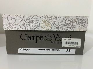 Sergio Rossi Botines Tacón Abierto Negro