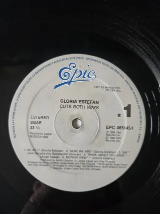 Vinilo Gloria Estefan - Cuts Both Ways