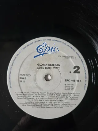 Vinilo Gloria Estefan - Cuts Both Ways