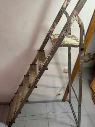 Escalera de aluminio