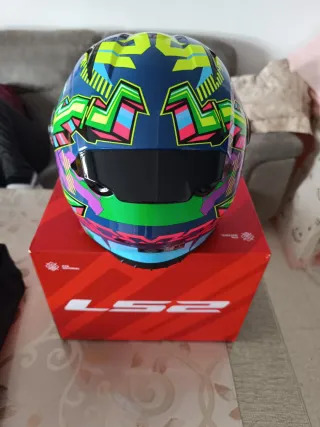 Casco Moto Niño LS2 Talla L Nuevo