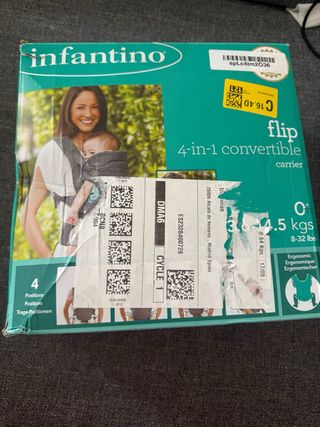Mochila Porta Bebé Infantino Flip 4-en-1