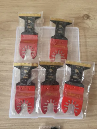 Litorange Cuchillas Titanio Oscilantes (5uds)