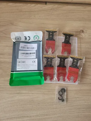 Litorange Cuchillas Titanio Oscilantes (5uds)