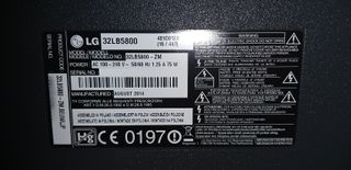 Televisión LG 32 Mod:32LB5800