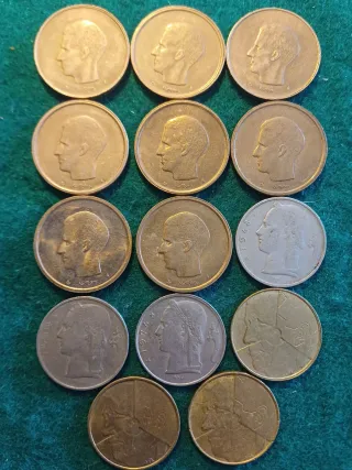 31 Monedas de Bélgica