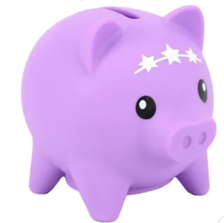 Pack Hucha y Bolso Morado Niña Hello Kitty Kuromi