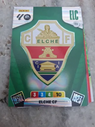 Carta fútbol ELCHE CF 1923 ELC 109