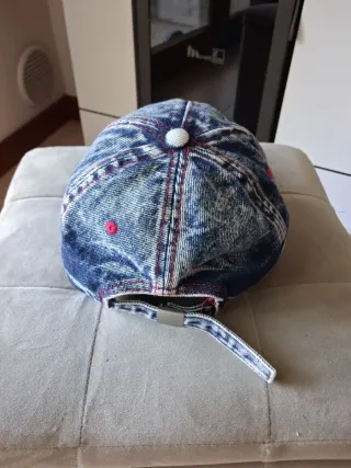 Cappellino Diesel Denim Distressed