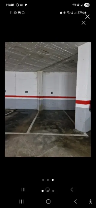 Plaza de parking, en zona sant just.