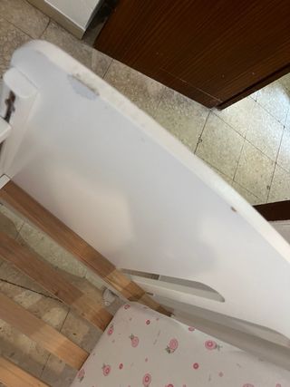 Fantástica Cuna de Madera con Búhos de la Suerte