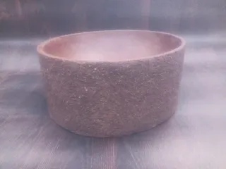 Lavabo rústico cemento 38x16cm