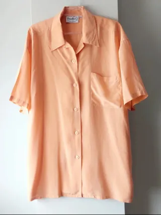 Camisa Diane Laury Seda Talla XL