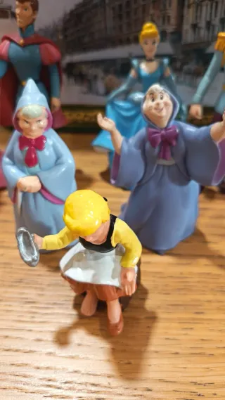 Figuras Disney Cenicienta y amigos