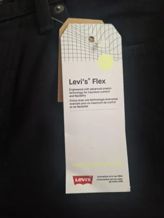 Levi's 514 Straight W32 L30 Negro