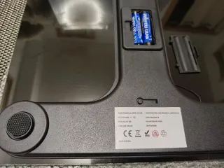 Báscula Digital Baño Euro Life Negra