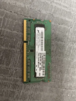 Memoria RAM Micron 4GB PC3L-12800S
