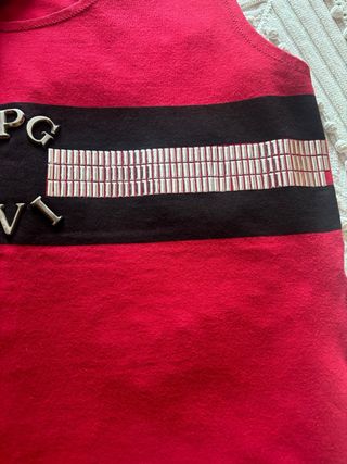 Top corto Jean Paul Gaultier ricamato vintage