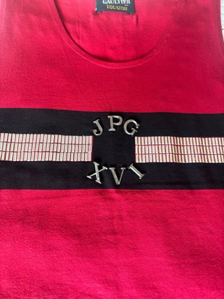 Top corto Jean Paul Gaultier ricamato vintage