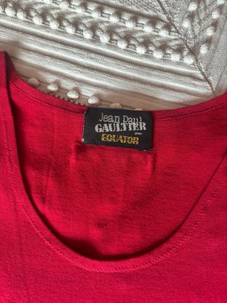 Top corto Jean Paul Gaultier ricamato vintage