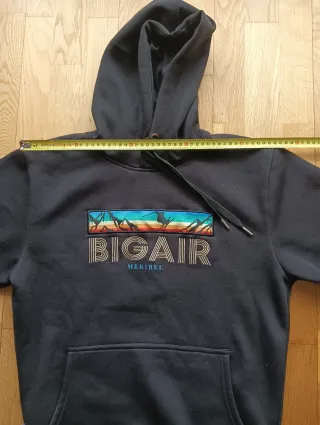 Sudadera Bigair Meribel Negra Multicolor T.M chico