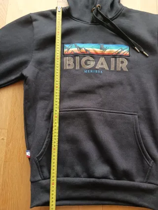 Sudadera Bigair Meribel Negra Multicolor T.M chico