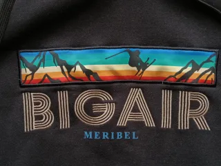 Sudadera Bigair Meribel Negra Multicolor T.M chico