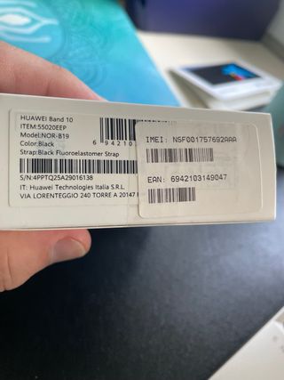 Huawei Band 10 - Smartwatch Negro