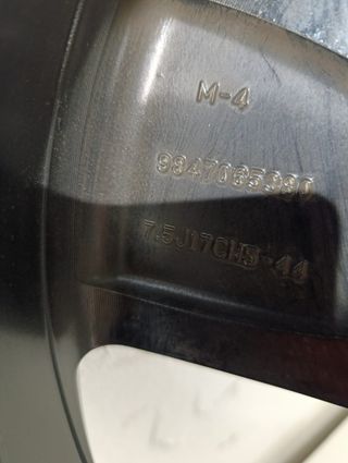 Juego de llanta Original Opel Astra de 17 pulgada