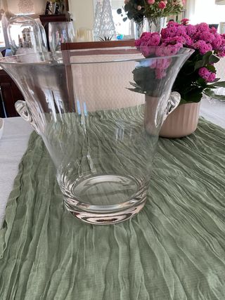 Champanera elegante cristal 2 asas