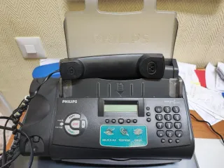 Teléfono Fax Philips Magic Primo Negro