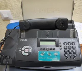 Teléfono Fax Philips Magic Primo Negro