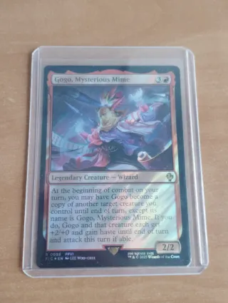 Gogo, Mysterious Mime carta de Magic The Gathering