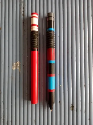 Bolígrafos de colores