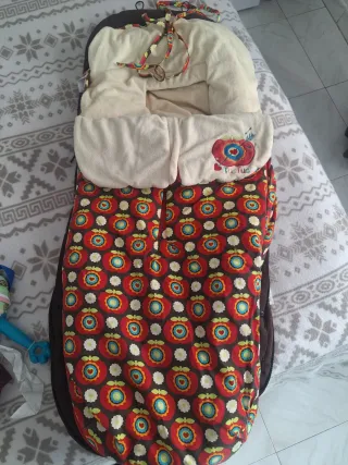 Saco de silla Tuc Tuc estampado manzanas