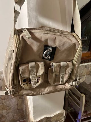 Borsa SHO-O Sport Wear Beige/Grigio