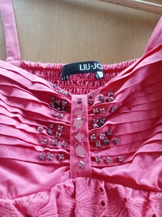 Top Liu Jo donna rosa taglia 44