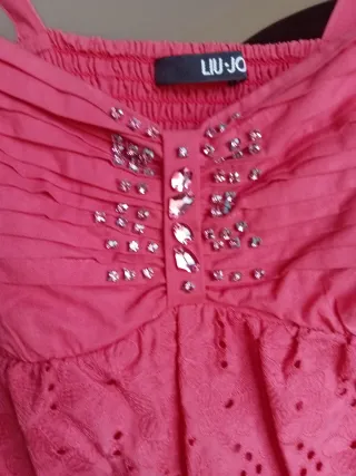 Top Liu Jo donna rosa taglia 44