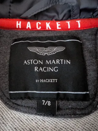 Abrigo niño Hackett gris. Talla 7-8 años