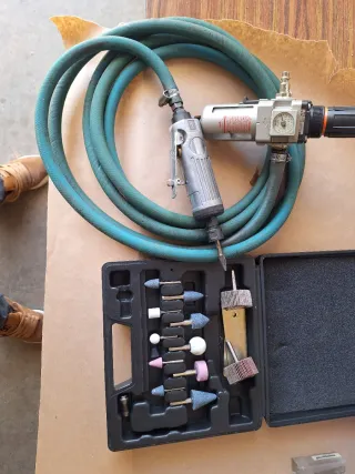 Amoladora recta neumática