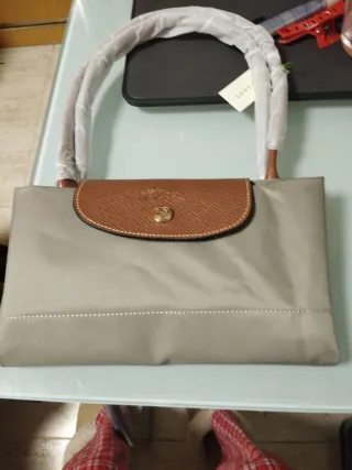 Bolso Longchamp Marrón Verde Oliva