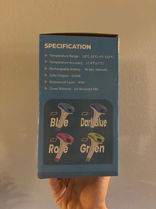 Termómetro Piscina Flotante Digital