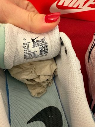 Nike M2K Tekno Blancas y Menta